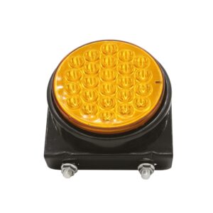 FLASHING LIGHT LED ROUND WITH BRACKET